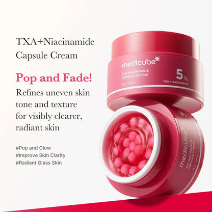 Mix & Match Boba Cream Set | South Korea Viral Capsule Creams for Uneven Skin Tone, Glow Hydration, Korean Skincare, K-beauty