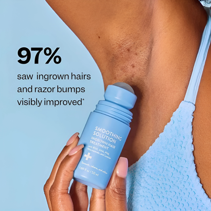 ✨ Smooth. Brighten. Bump-Free. Ingrown Hair & Razor Bump Solution — In Just 3 Days.