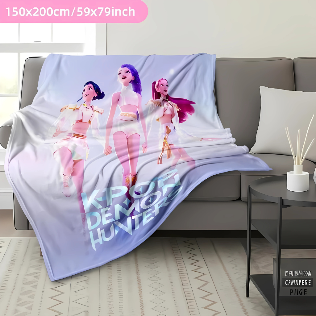 K-Pop Demon Hunter X Elouria™  Poster Blanket