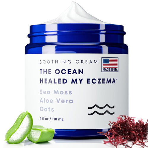 OceanBarrier Cream for Kids. Nonsteroid Solution Created By Harvard MDs.The Ocean Heals. The Barrier Seals
